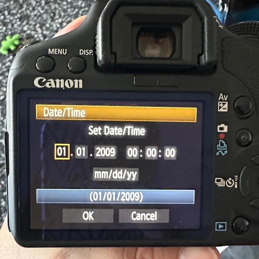 Canon Rebel T1i Black Digital Camera